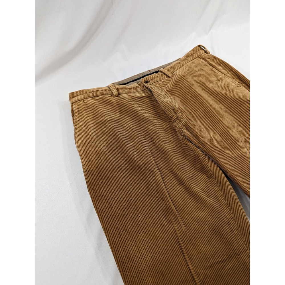 VTG Polo by Ralph Lauren Pants  Preston Fit Corduroy Tan 38x29 (38x30 Tag)‎ EUC
